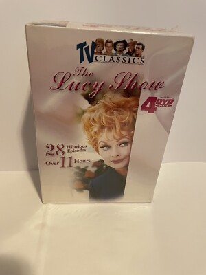 The Lucy Show 4 DVD Boxed Set 28 Funny Episodes TV Classics I Love Lucy