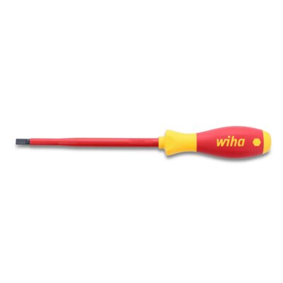 Wiha 32039 Insulated SoftFinish Slotted Screwdriver 6.5mm x 150mm