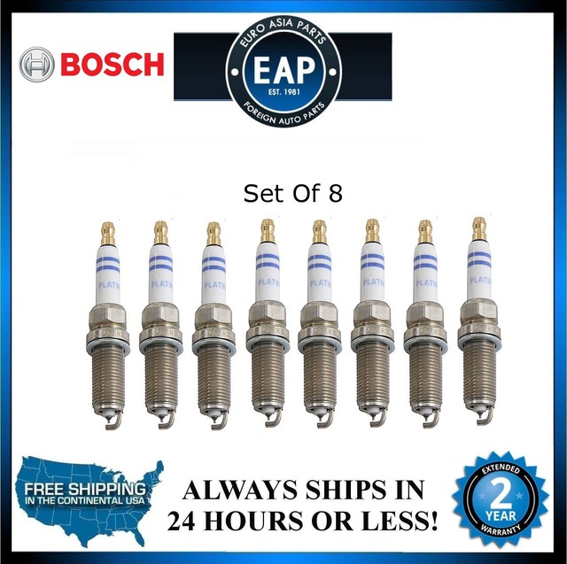 For CLS55 AMG E55 AMG G55 AMG S55 AMG SLR McLaren Spark Plugs Set Of 8