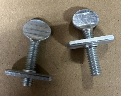Light Rail 3.5 Slide Nut w/Thumb Screw Replacement for Grow Light Mover (2 sets)