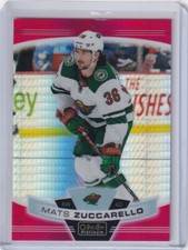 2019-20 O-Pee-Chee Platinum Red Prism /199 Mats Zuccarello #79