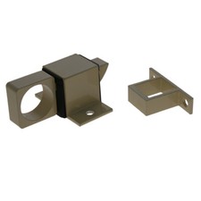 1Pcs Aluminum Alloy Security Automatic Window Gate Lock Spring Load Bolt Latch