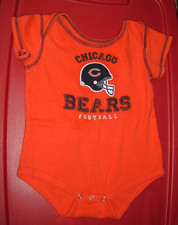 NFL Chicago Bears Football Team Apparel 18 Months Infant One Piece