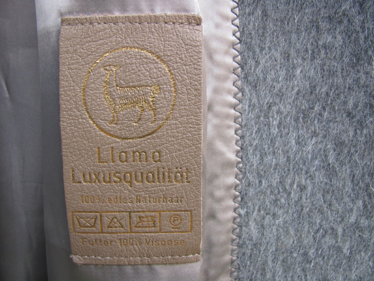 Manteau Long Pure Laine Alpaga Gris Clair Taille 42/44 - Marque Yves Dorée - Neuf Jamais Porté