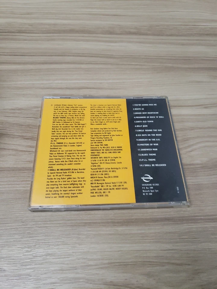 THE LONG RYDERS Metallic B.O. Rarities Nuggets. 1989. CD - Tested - Free Ship — 第 2/4 张图片