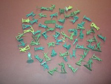 61 ARMY SOLDIERS MILITARY GERMANS U.S. BRITISH AIRFIX/HAT figures lot 1b