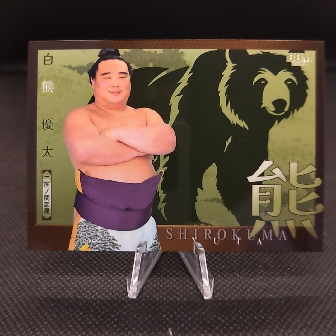 Shirokuma Yuta No.69 BBM Sumo Wrestler Trading Card Japan TCG