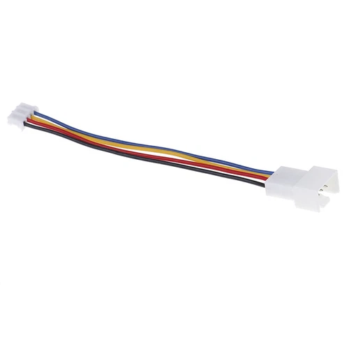 2Pcs Universal small 4 Pin to 3pin 4pin fan PWM connector extension cab-;h _ou