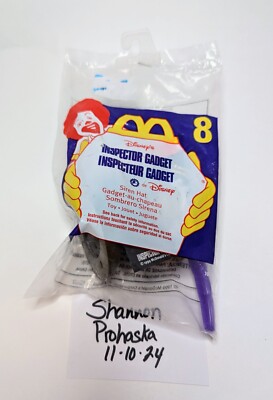 1999 McDonald's Happy Meal Toy Inspector Gadget Siren Hat #8 