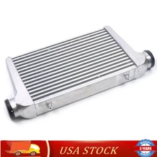 Universal 25"x12"x3" FMIC Aluminum Turbo Intercooler 3inch Inlet & Outlet NEW