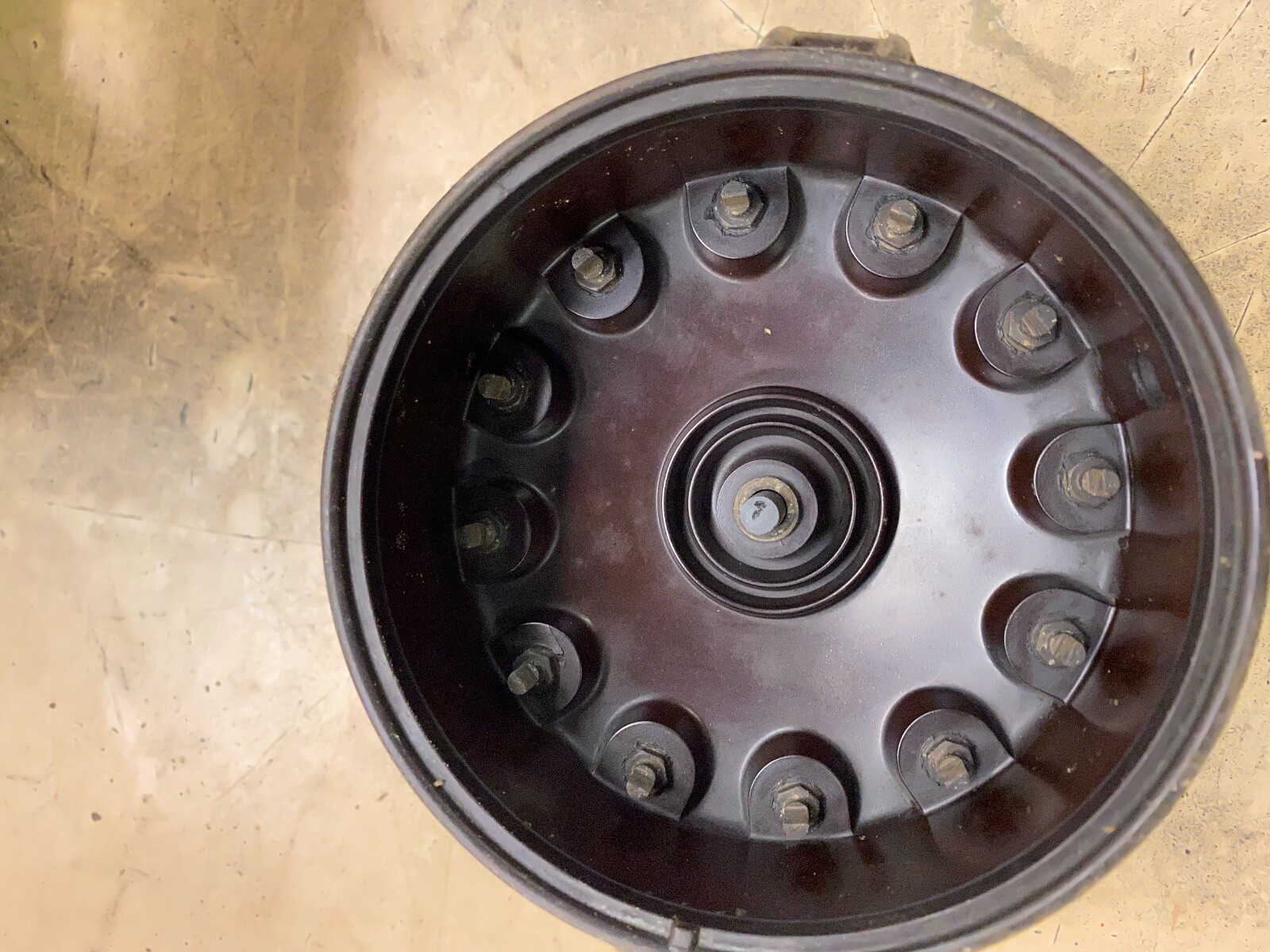 ROLLS ROYCE PHANTOM III DISRIBUTOR CAB WITH ALL 13 SPARK PLUG WIRE CONNECTORS