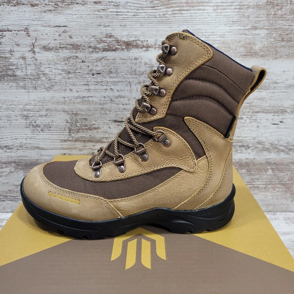 Size 8 LaCrosse 542165 Women's Clear Shot 8" Brown 800G Dry-Core Boots - Image 3 of 4