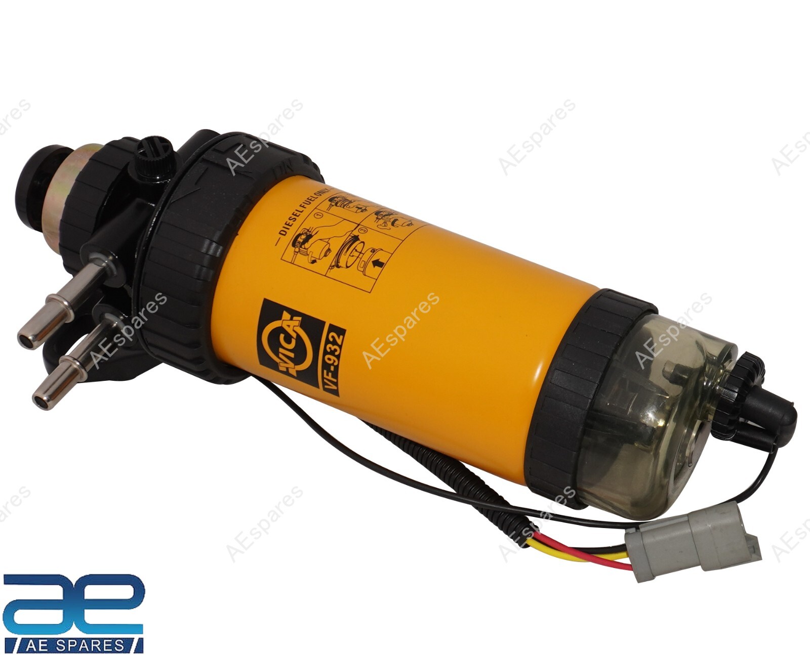 Per Jcb 3CX Parti Ricambio N. : 32/925914 Fuel Filtro Assemblaggio 444 Motore