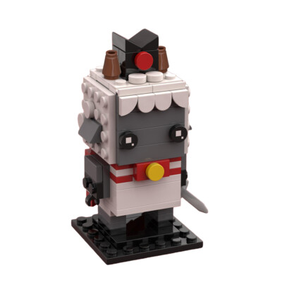 Playable Character in a Video Game Building Blocks Toys Set 118 Pieces