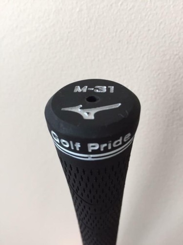 MIZUNO M-31 Golf Grips x 3 inc Tape & Fitting Instructions Colour BLACK NEW - Picture 2 of 2
