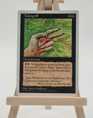 Todesgriff 5. Edition (5ED) Magic Karte MTG Deutsch (Deathgrip)
