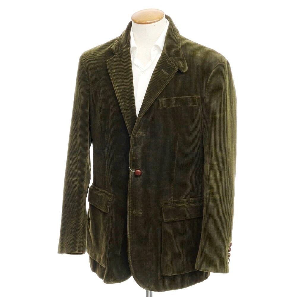 RALPH LAUREN Polo Ralph Lauren Corduroy Casual Jacket Olive  Size M   KAK   A
