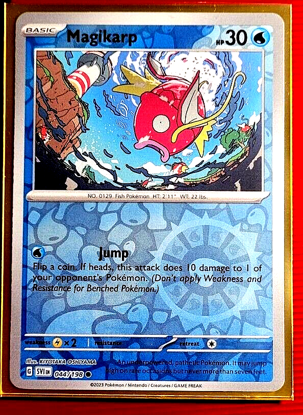 Magikarp HP30 2023 Reverse Holo Collectible Pokemon Trading Card