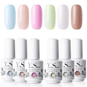 Détails Sur Vernis Semi Permanent Uv Gel Ys à Ongles Nail Populaire Lot 04