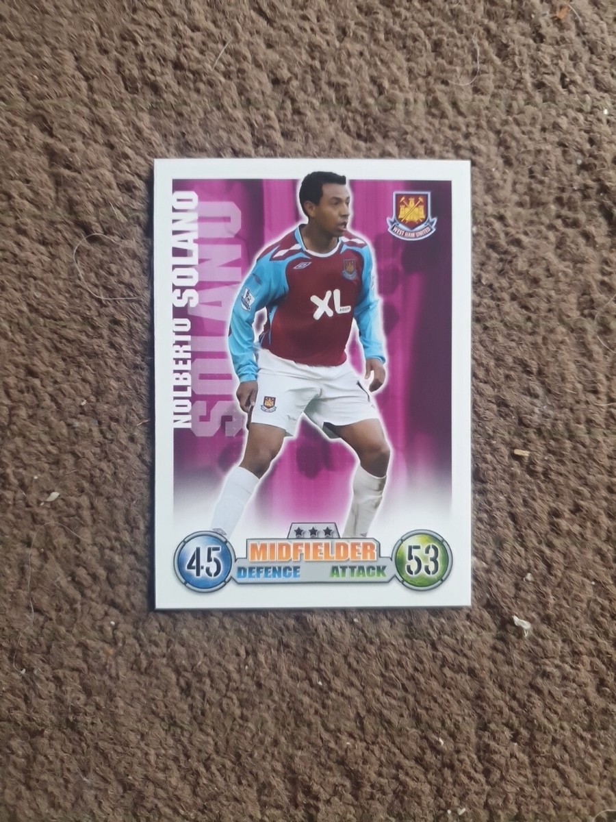 💥Match Attax 2007/08 Card Nolberto Solano West Ham United | eBay UK