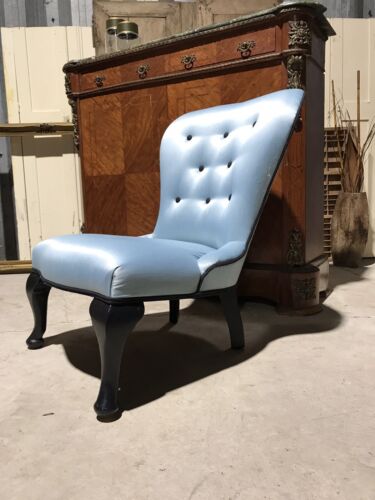 Nursing Fireside Bedroom Chair, Baby Blue Bedroom Chair