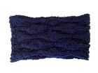 Ob.D. Handmade, Hand Knit Pansy Snood/Cowl, Dark Blue — photo 8