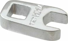 Proto J4707MCF Metric 7mm Chrome Open End Crowfoot Wrench, 1/4" Drive