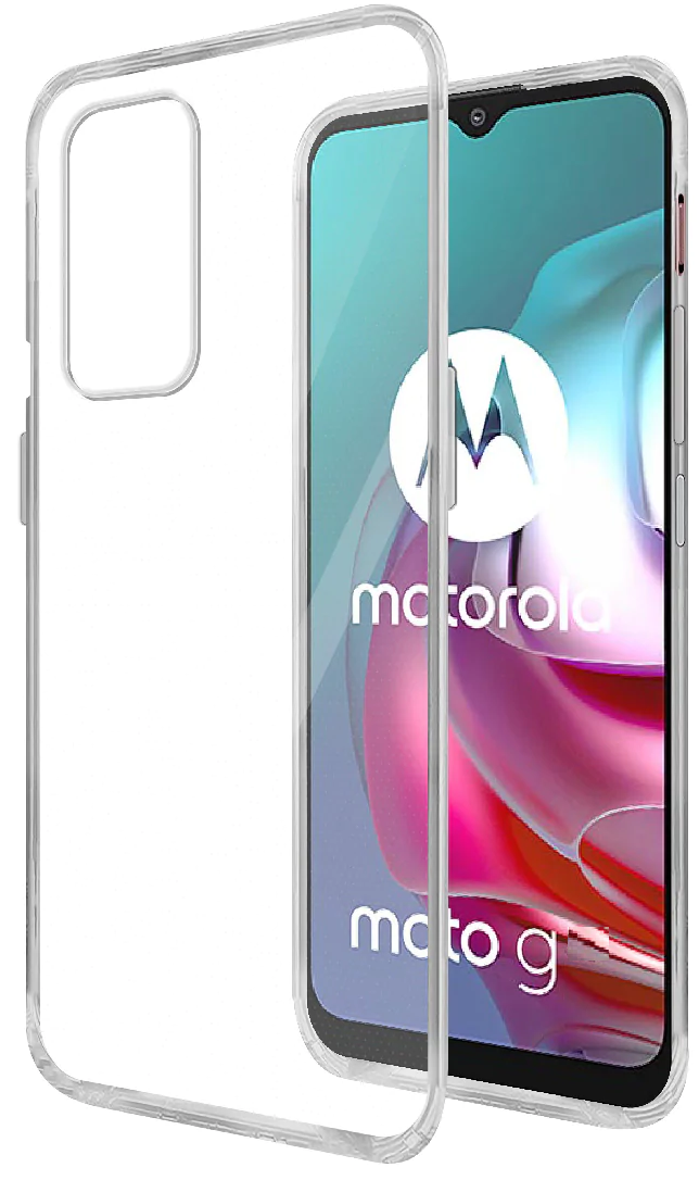 For MOTOROLA MOTO G10 SHOCKPROOF TPU CLEAR CASE SOFT SILICONE BACK SLIM COVER
