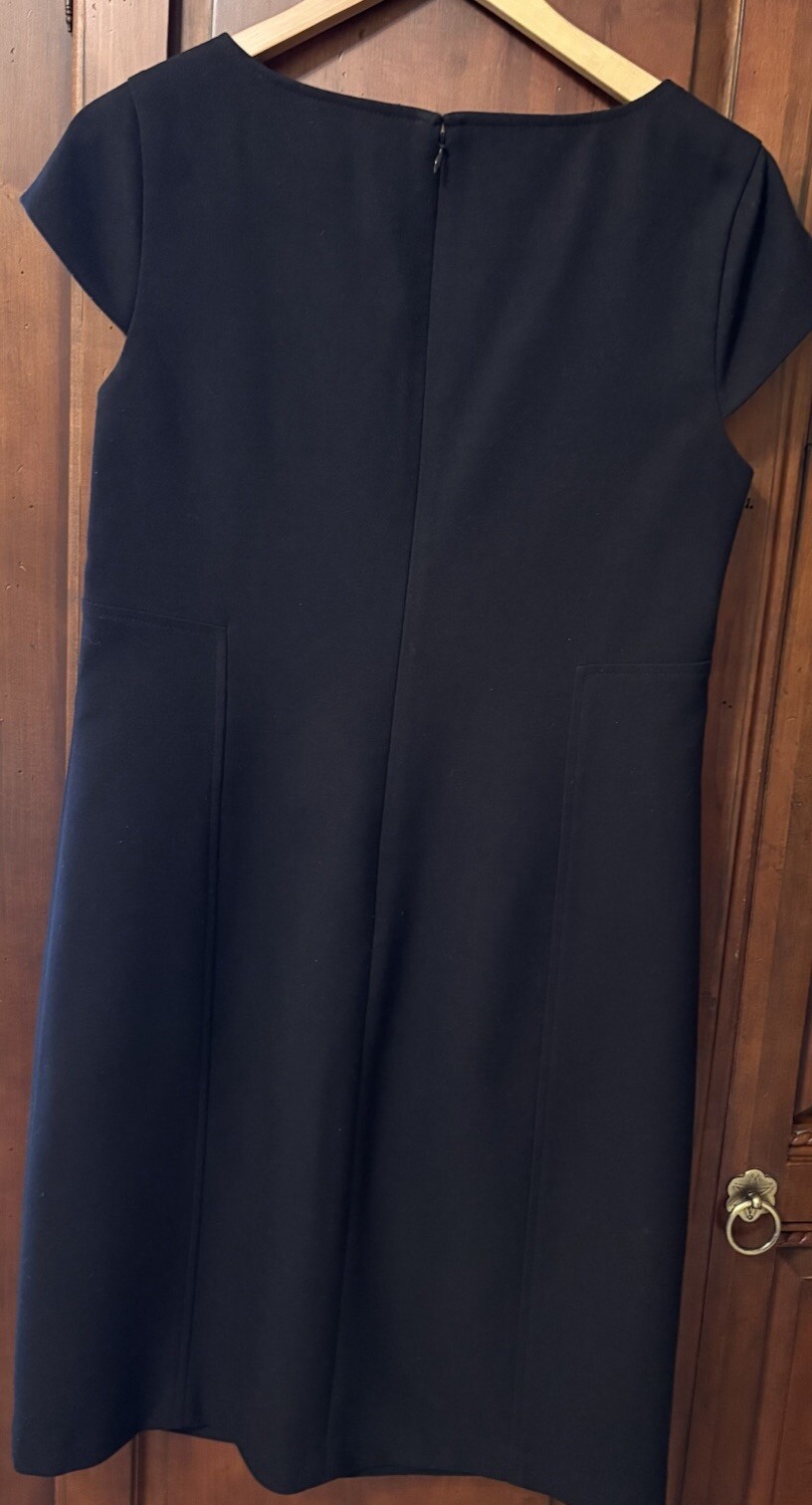 ❤️❤️$378Classic Talbots 2Pc Solid Brown Sheath Dr… - image 5