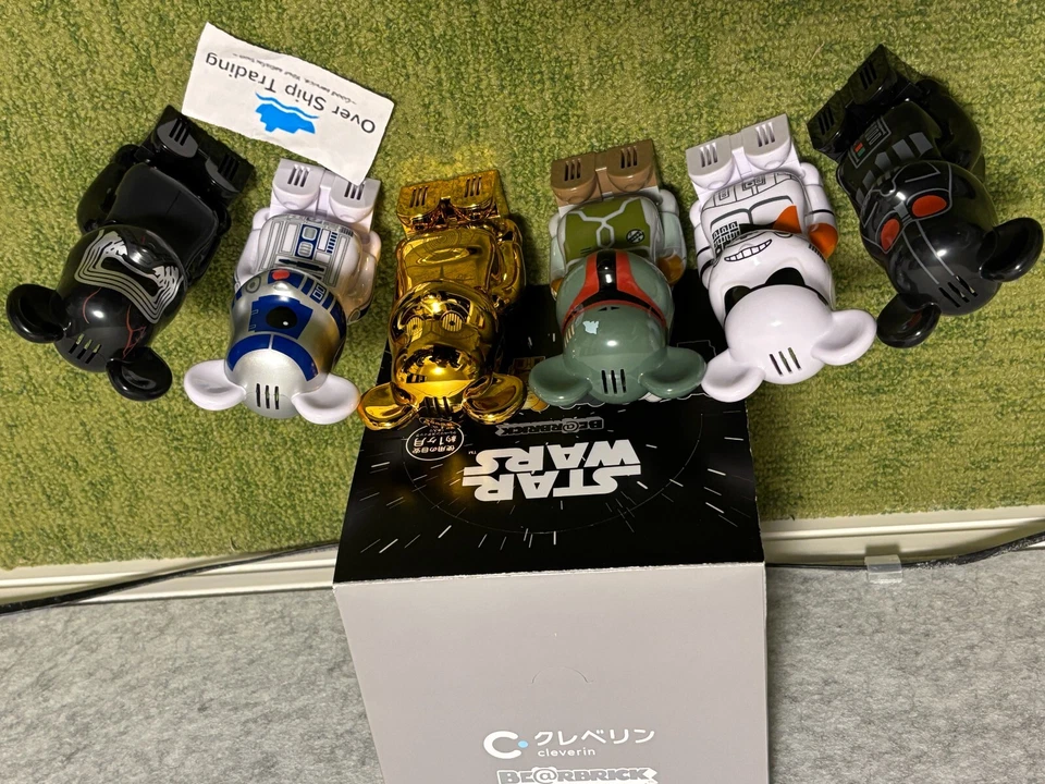 Juguete Medicom BE@RBRICK Cleverin Bearbrick Star Wars Juego de 6 piezas Competición Limitado Foto 4 de 4