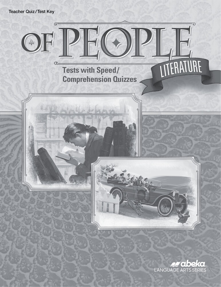 Brand New Abeka Book Of People Literature Teacher Quiz/Test Key - 7th ...