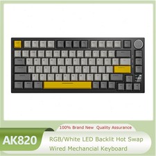 AJAZZ AK820 Wired RGB Mechanical Gaming Keybo...