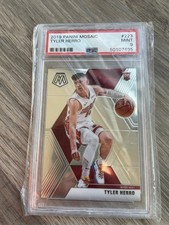 TYLER HERRO 19-20 Panini Mosaic #223 RC ROOKIE CARD ! PSA 9 MINT ! MIAMI HEAT !. rookie card picture