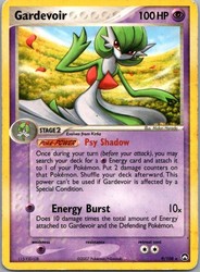 Gardevoir 9/108 EX Power Keepers Non-Holo Rare