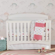 Lush Decor Baby Unicorn Heart Rainbow Organic 50"L x 36"W, Multicolored