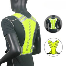 High Visibility Safety Highlight Reflective Night Motorcycle Cycling Vest Traffi