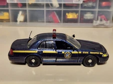 Road Champs Crown Victoria Police Interceptor New York State Police Car.