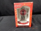 VTG Coca Cola Anniversary Dome Clock Coke Bottles-Quartz Movement-CCM46-NIB-C155