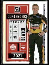 2021 Donruss #CON15 Clint Bowyer Contenders Holographic #/199