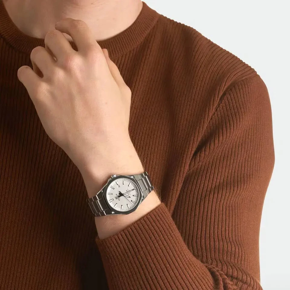 Orologio Uomo Casio Edifice Acciaio Slim Bianco EFR-S108D-7AVUEF - Immagine 2 di 2