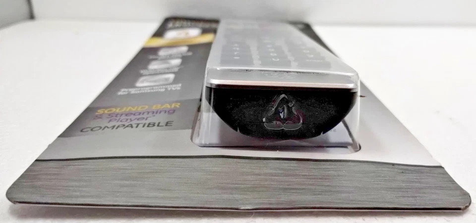 GE UltraPro 4-Device Universal Remote - Designer Finish - Silver - Image 3 of 4