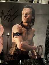 Stephen Dunlevy Signed 10x8 Autograph Photo- Spartacus - The Egyptian - RACC COA