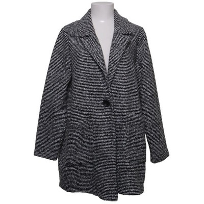 Dunnes Stores, Mantel, Damen, Größe: 44/46, Grau, Polyester, Fischgräte #3W0