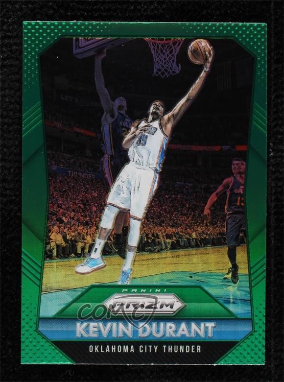 2015-16 Panini Prizm Green Prizm Kevin Durant #96 6t7