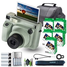 Fujifilm Instax Wide 400 Instant Camera w/ 100 Sheets Wide Film