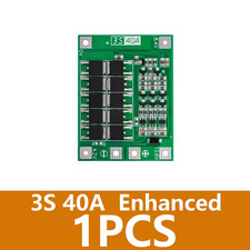 3S 40A BMS Board  Lithium Battery Cell Enhance/Balance 18650 Li-ion (bin: Elc)