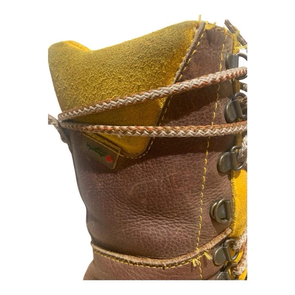 Mujer Martino (Canadá) Banff Gamuza y Cuero Shearling Senderistas Talla 7.5 Foto 3 de 4