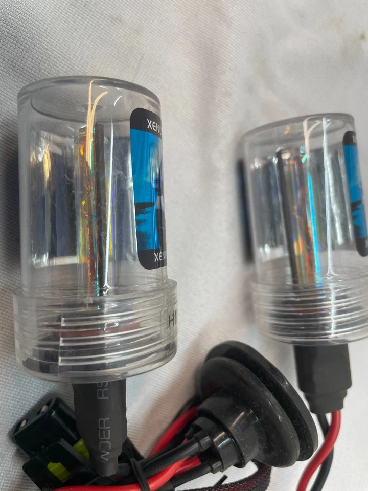 2x XENON H10 9145 HID Bulbs AC 35W Super Bright Fog Light Replacement 3K - Image 2 of 4