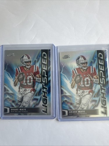 2025 Topps Cosmic Chrome Drake Maye Base (RAW)