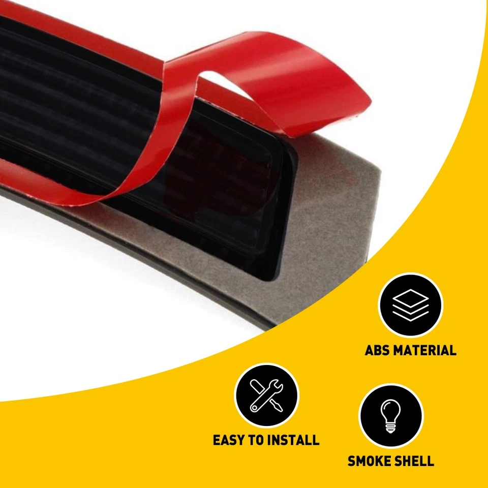 Reflector de parachoques marcador lateral ahumado 4 piezas para BMW 320i 328i 335i 2012-2015 Foto 4 de 4